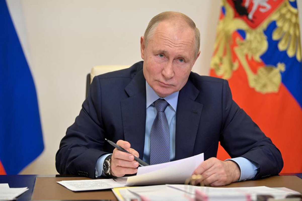 Russian President Vladimir Putin
