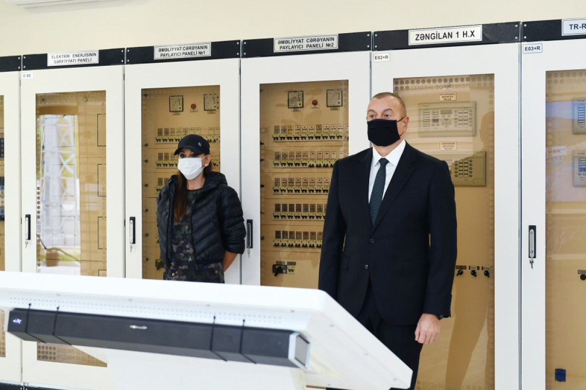 President Ilham Aliyev and  First Lady Mehriban Aliyeva
