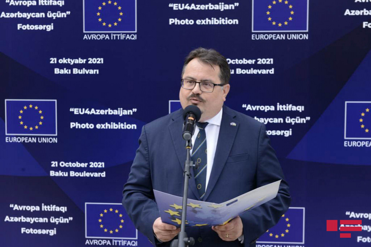 Head of the European Union (EU) Delegation to Azerbaijan, Ambassador Peter Michalko
