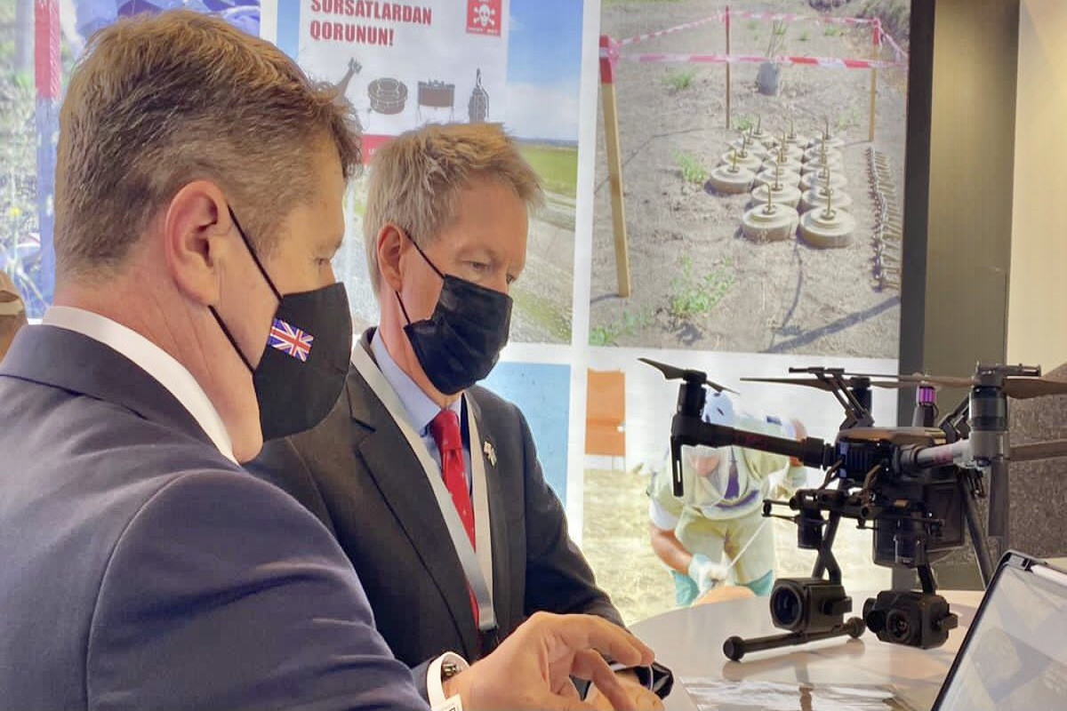 British Ambassador attends Rebuild Karabakh exhibition 