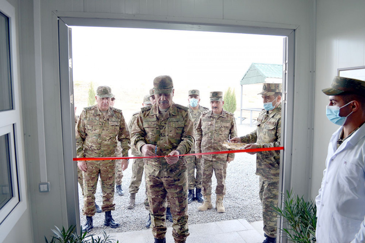 New military facilities commissioned in liberated territories