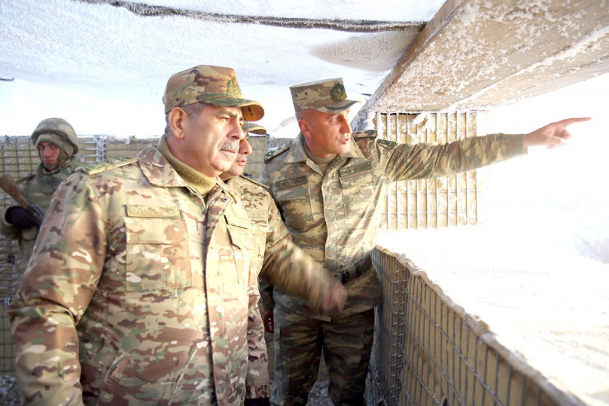 Minister of Defense visited combat positions in the Kalbajar and Lachin regions