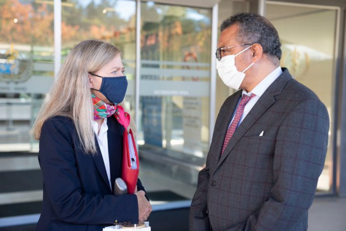 WHO leader urges G20 countries to follow America's example by sharing more Covid vaccines