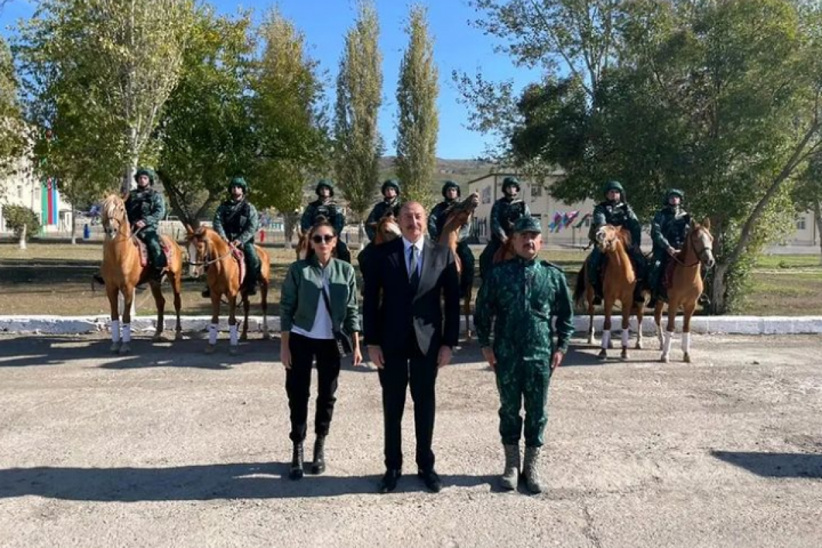 First Lady Mehriban Aliyeva shares photo from Gubadli district