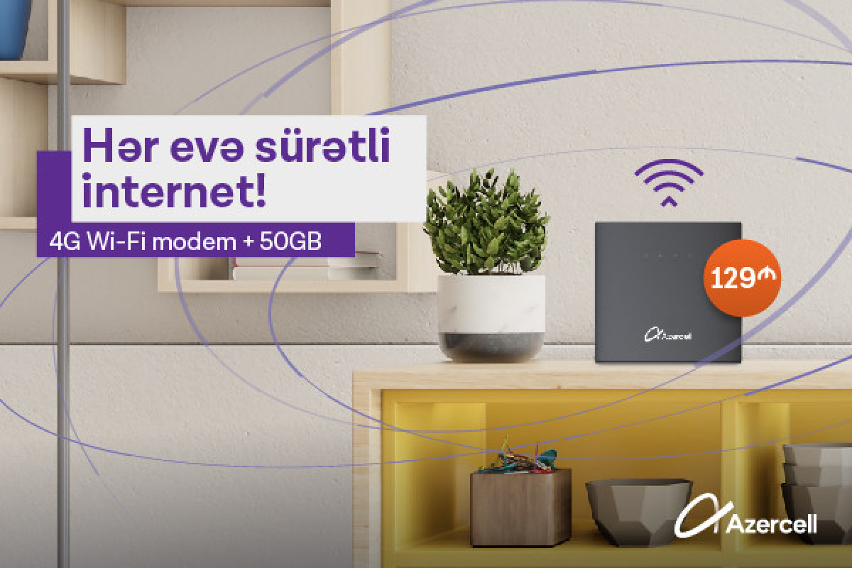 Azercell offers a new Wi-Fi campaign