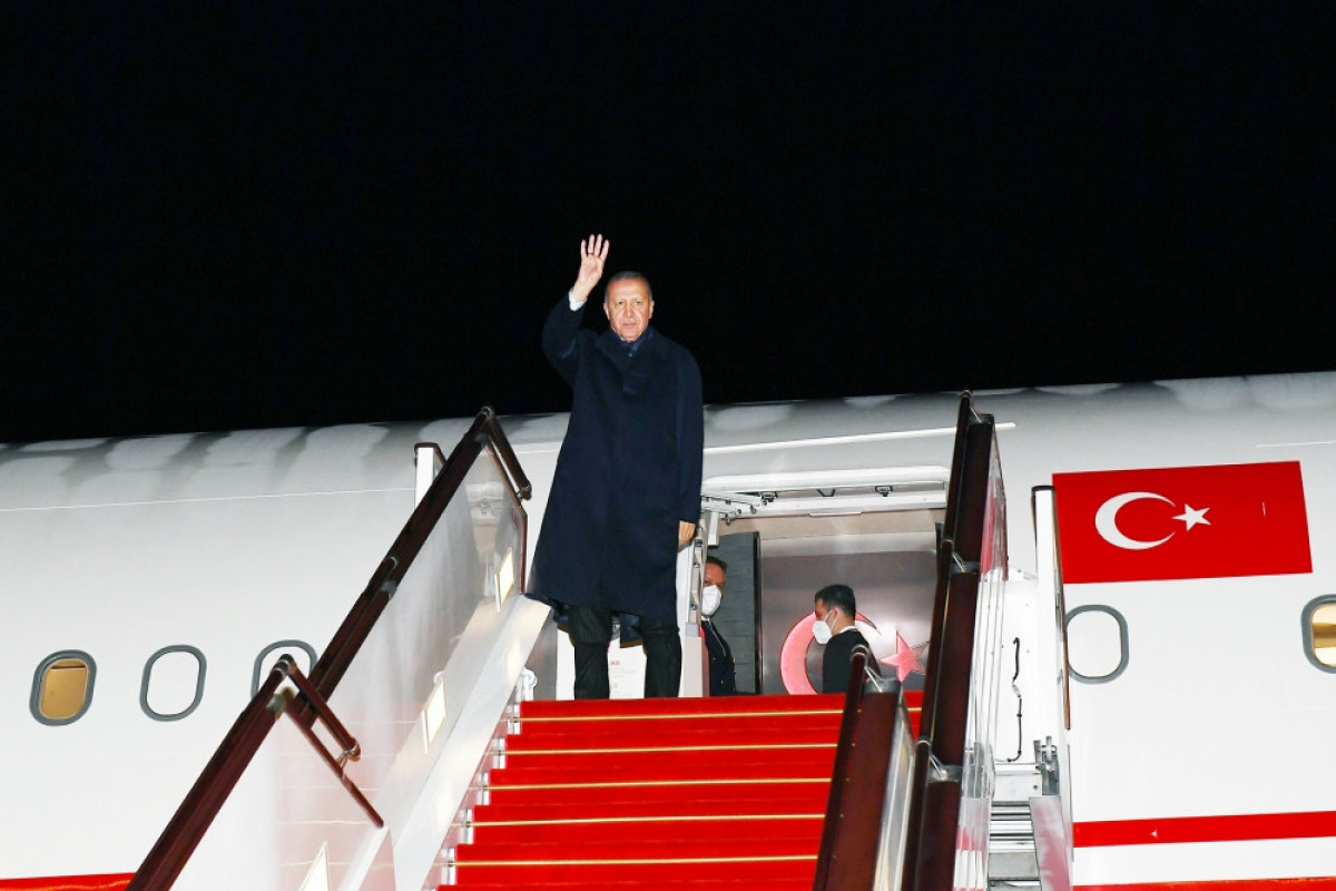 Turkish President Recep Tayyip Erdogan completed official visit to Azerbaijan
