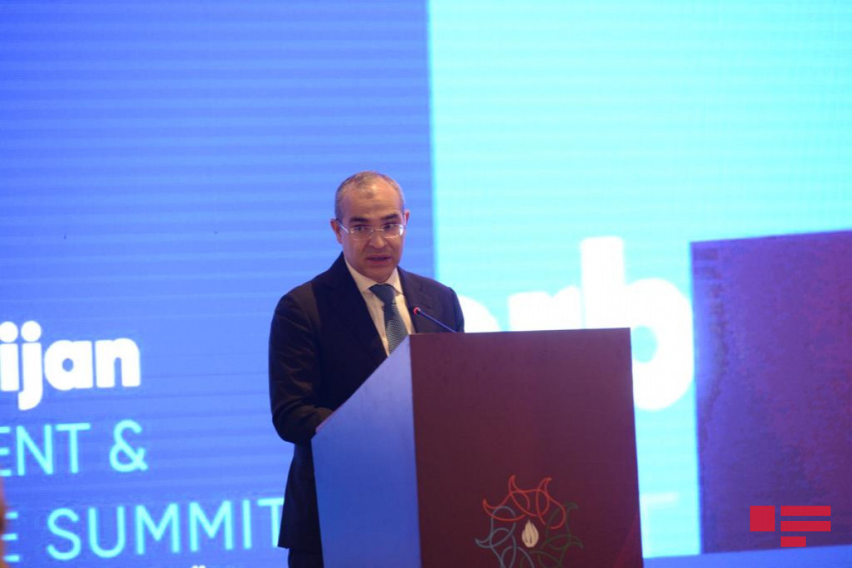 Azerbaijan's Minister of Economy Mikayil Jabbarov