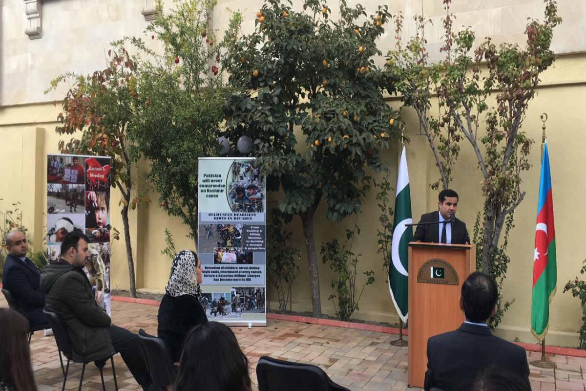 Pakistan's Embassy in Baku hold an event to mark Kashmir Black Day