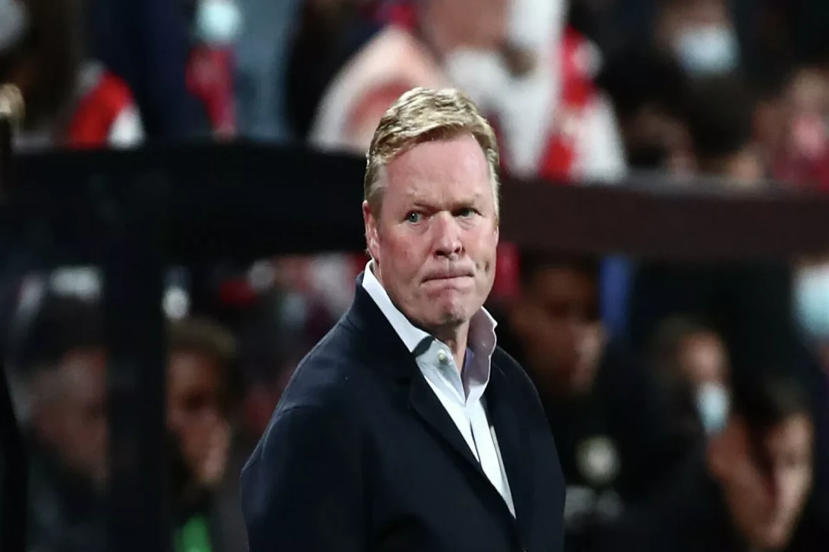 Dutch football coach Ronald Koeman