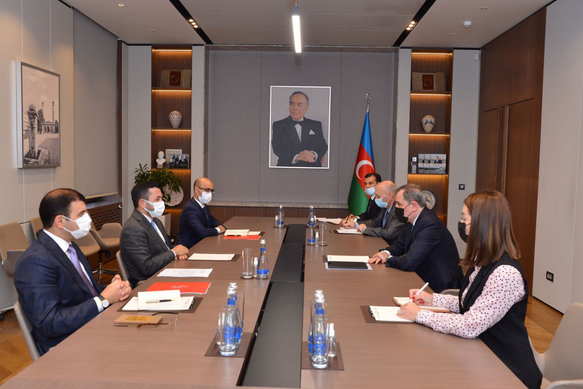 Azerbaijani FM receives President of OIC Youth Forum 
