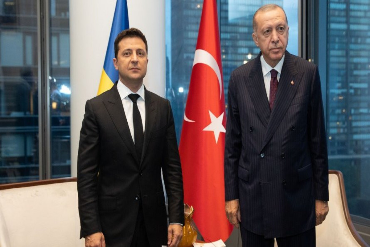 Ukrainian President Volodymyr Zelensky, Turkish President Recep Tayyip Erdogan