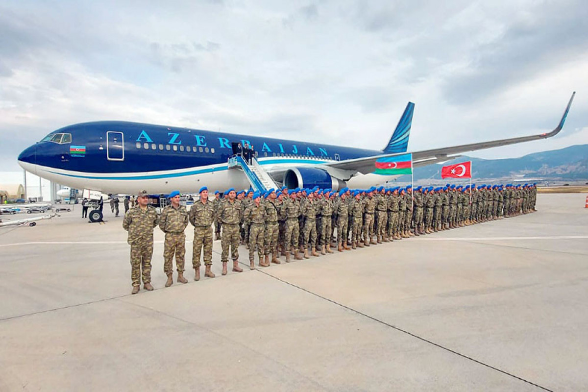 Azerbaijani servicemen returned to the Motherland after completing regular Command and Staff Courses