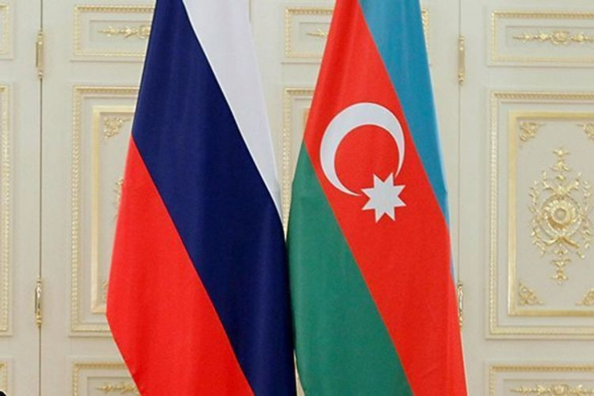 Russian and Azerbaijani Flags