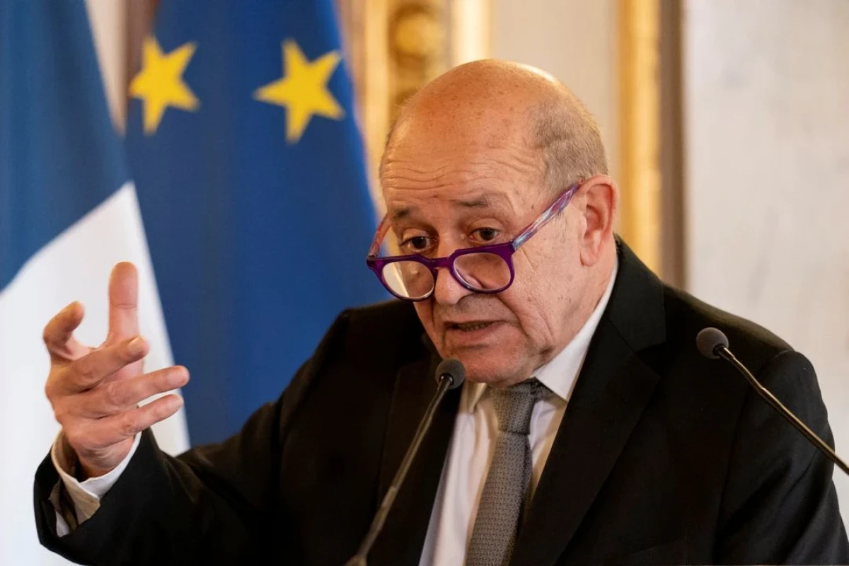 French Foreign Affairs Minister Jean-Yves Le Drian