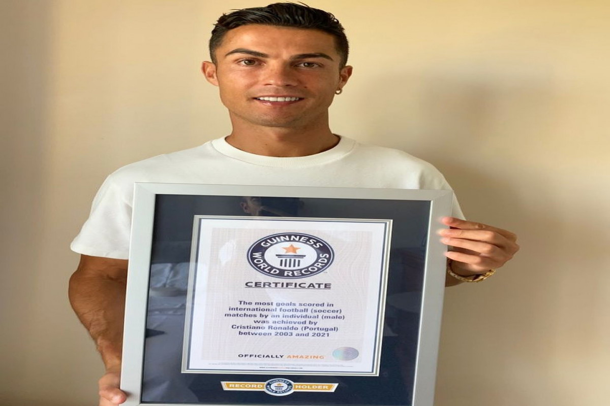 Cristiano Ronaldo breaks iconic record for most goals scored in international matches