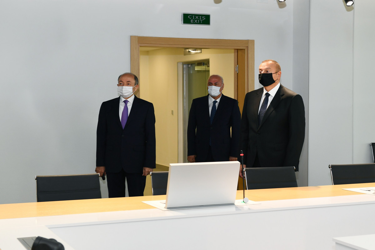 President Ilham Aliyev inaugurated Sumgayit Court Complex