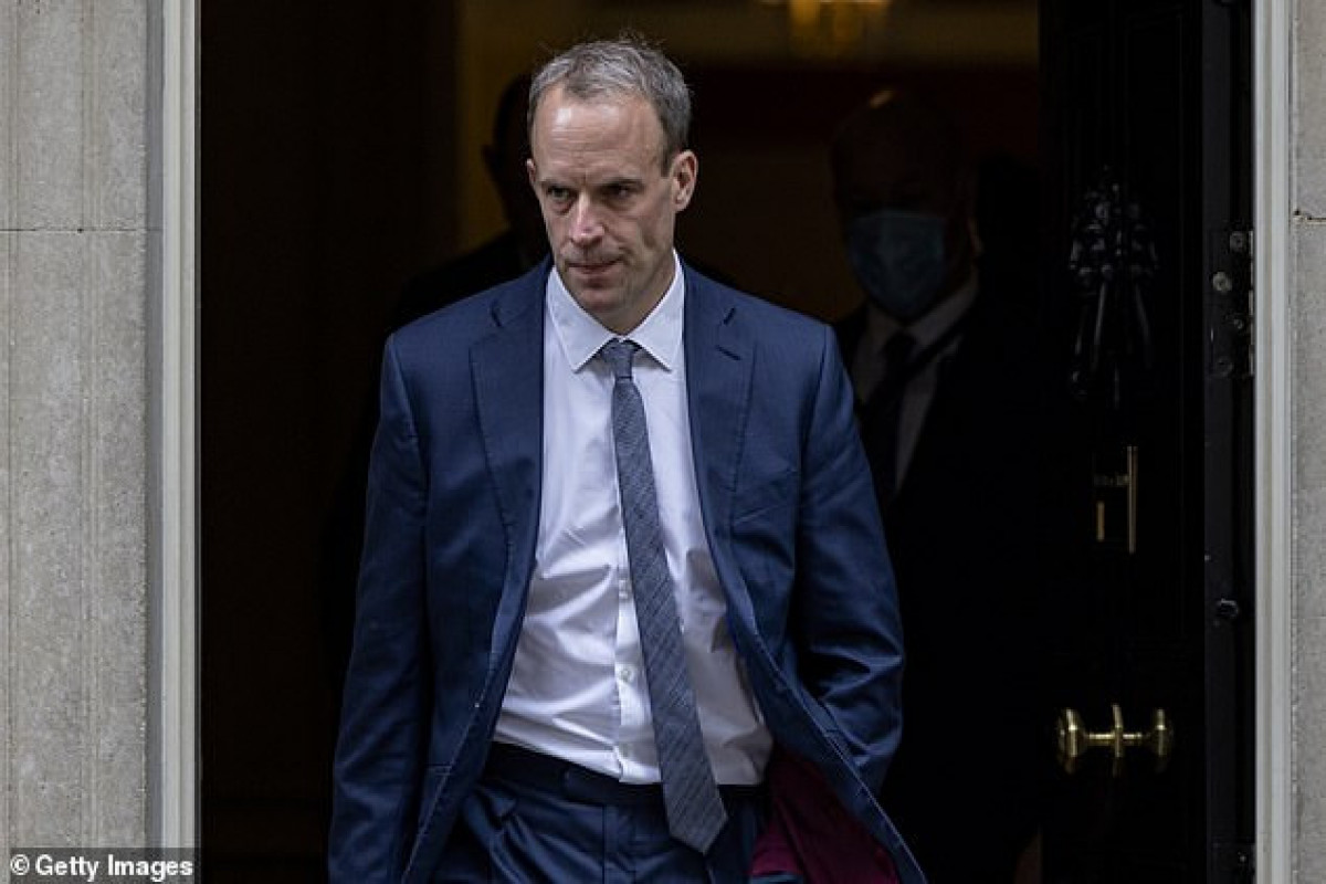 UK Foreign Secretary Dominic Raab