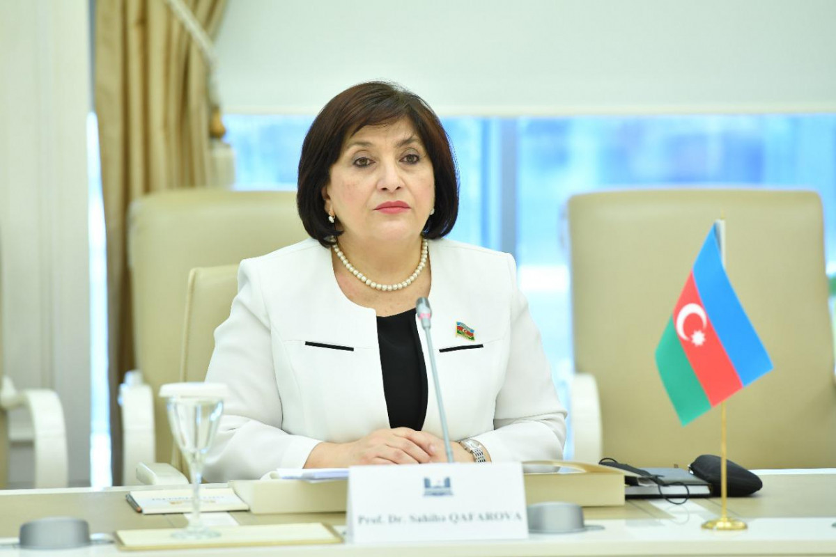 Speaker of Milli Majlis Sahiba Gafarova
