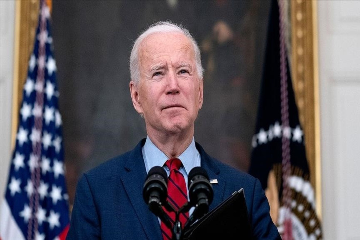 US President Joe Biden said