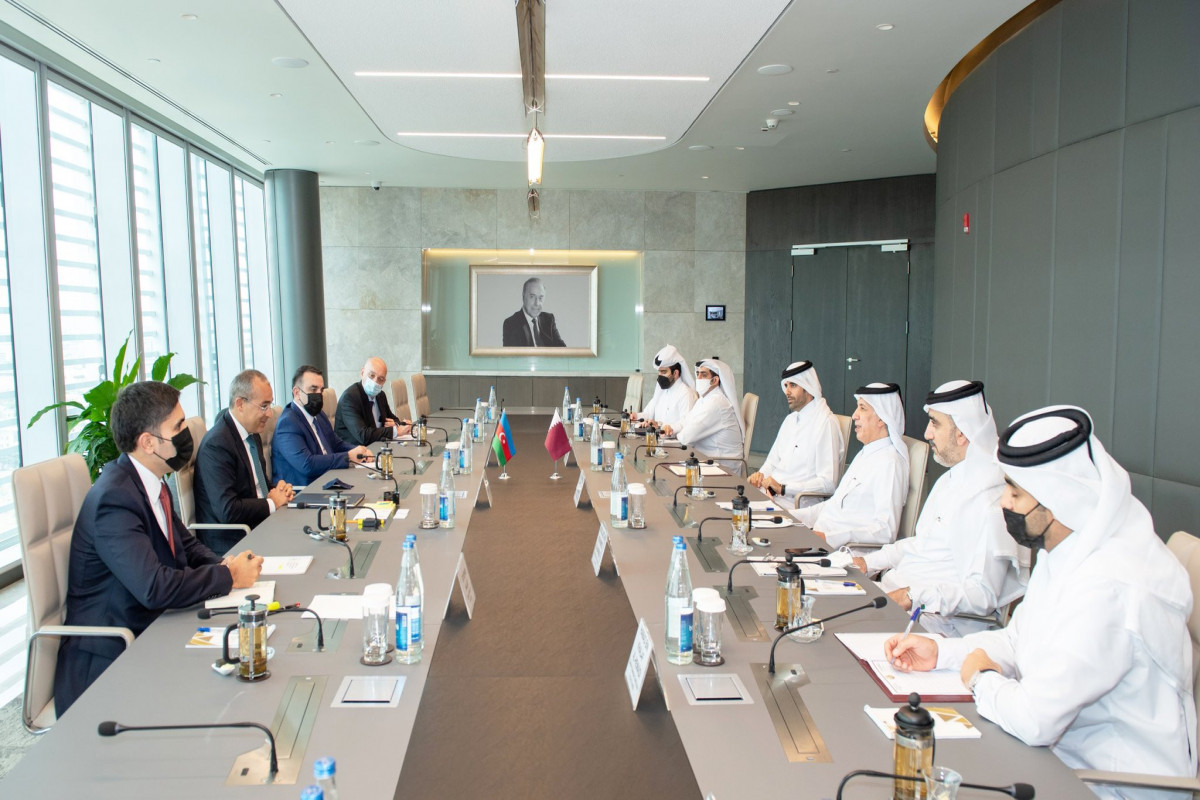 Azerbaijan and Qatar discuss economic relations-PHOTO 
