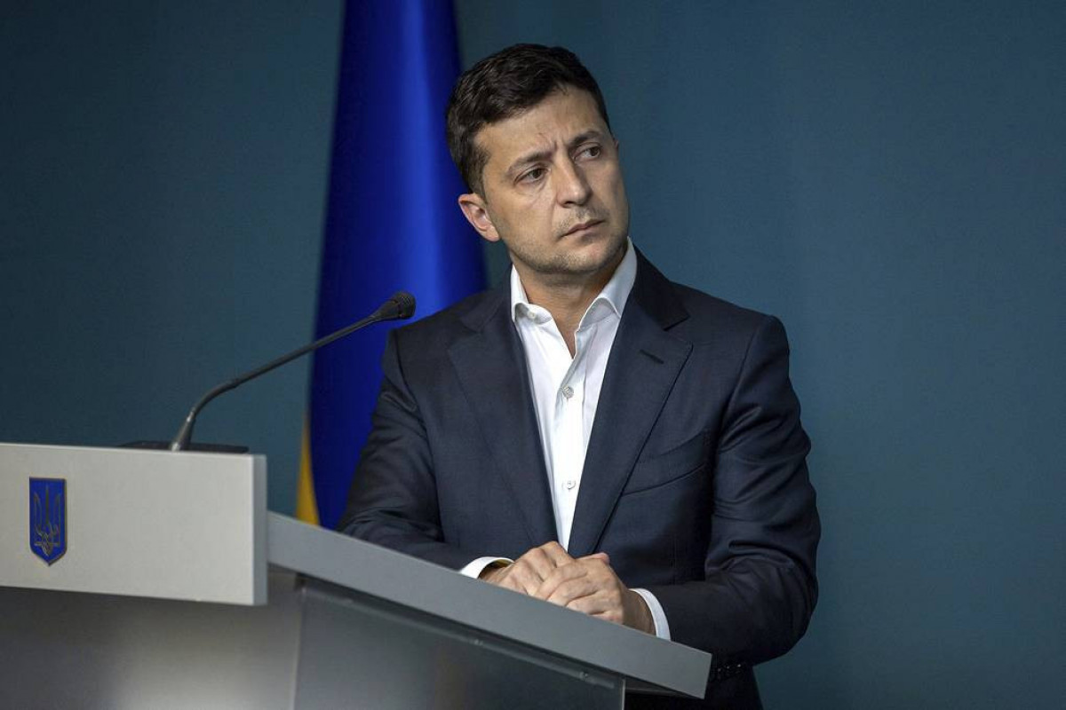 Ukrainian President Volodymyr Zelensky