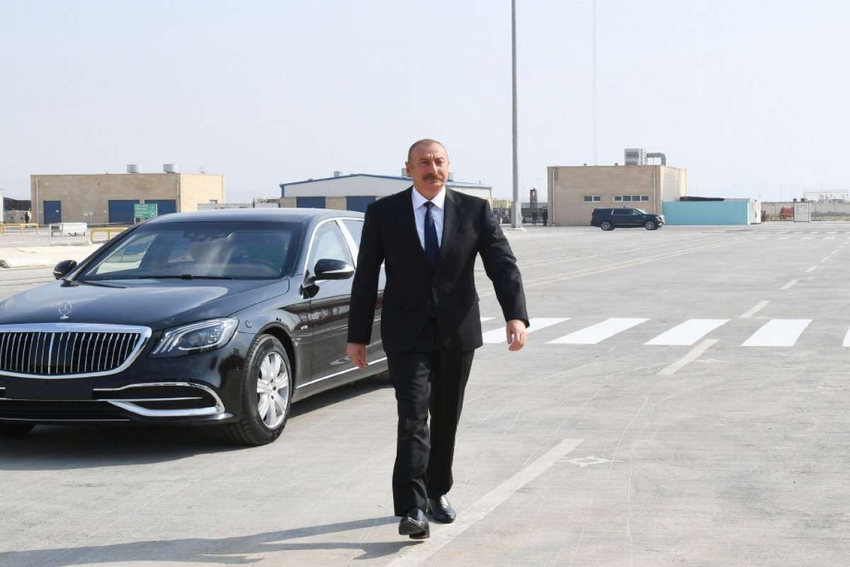 President of the Republic of Azerbaijan Ilham Aliyev