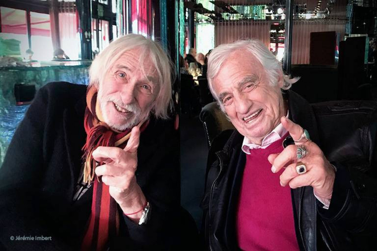 Pierre Richard and Jaen-Paul Belmondo