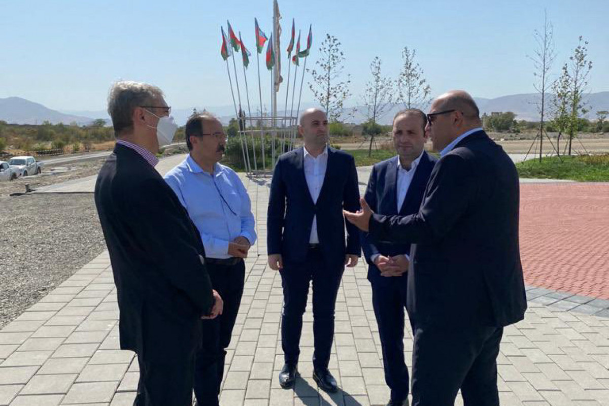Representatives of the Ministries of Economy of the Cooperation Council of Turkic Speaking States are on a visit to Aghdam