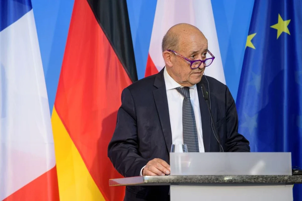 Foreign Minister Jean-Yves Le Drian