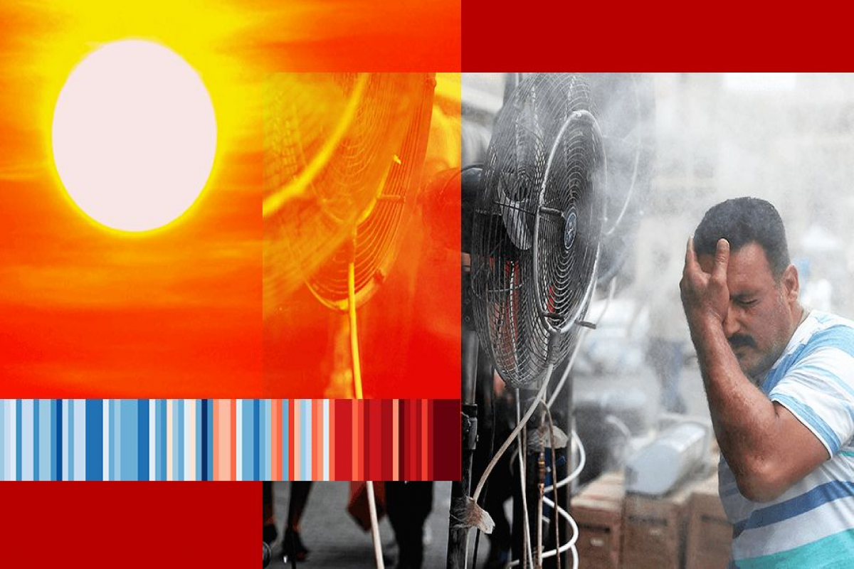 Climate change:  World now sees twice as many days over 50C