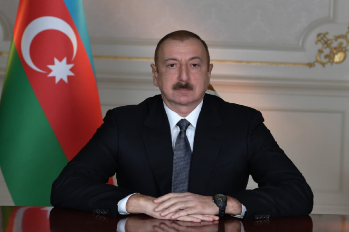Azerbaijani President Ilham Aliyev