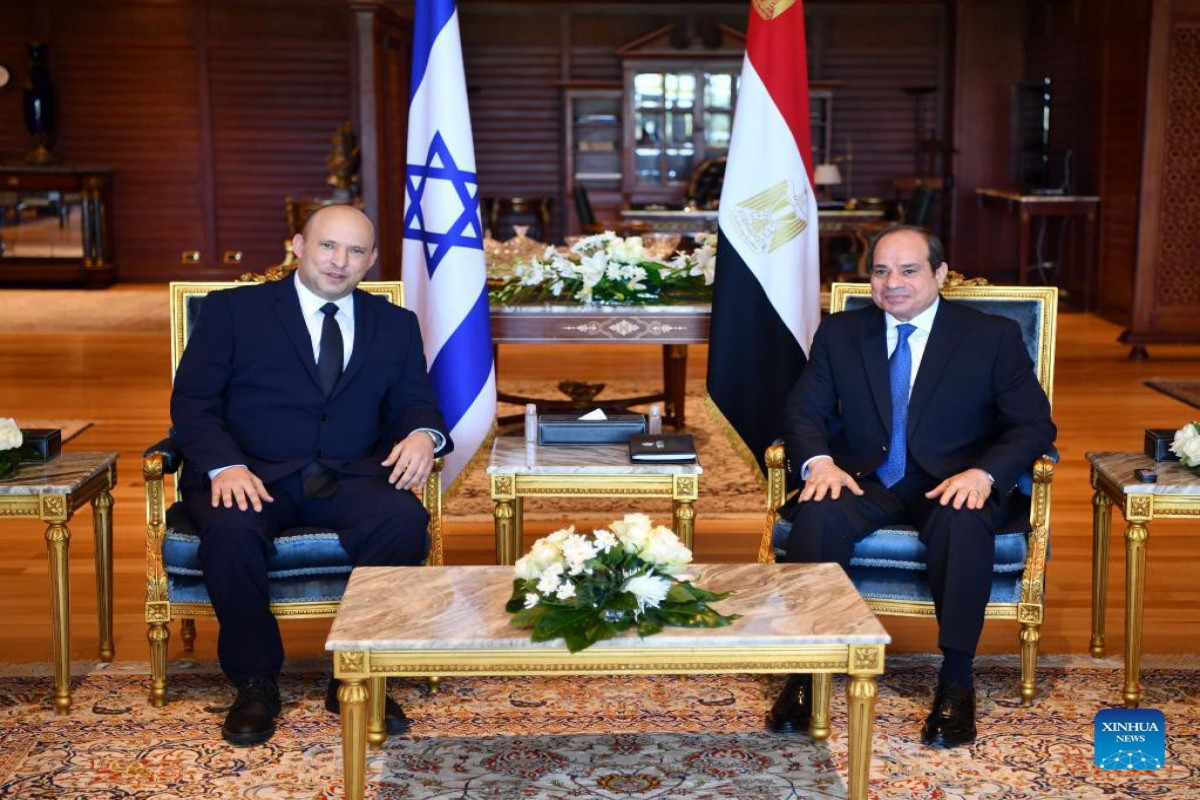 Abdel-Fattah al-Sisi  and Naftali Bennett