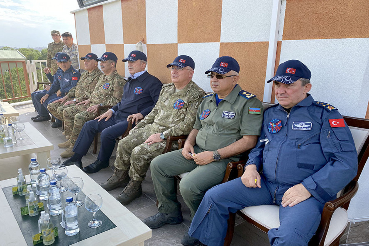 Zakir Hasanov and Hulusi Akar watched "TurAz Falcon - 2021" joint flight-tactical exercises