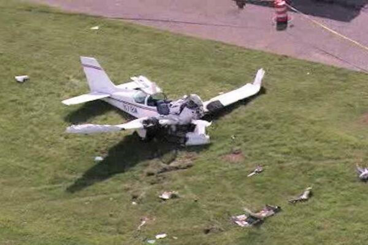 Seven dead when a plane crashed in southeastern Brazil