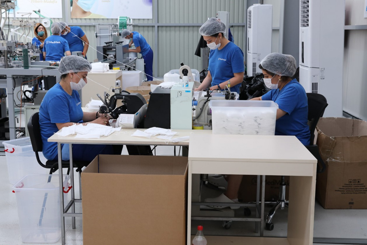 Azerbaijan sharply increases production of medical masks