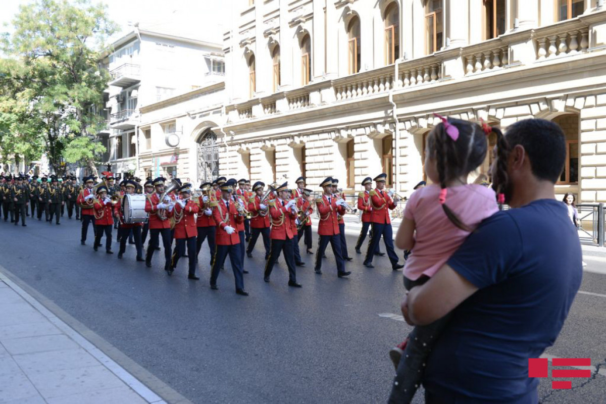 March being held on the occasion of the 103rd anniversary of liberation of Baku from occupation
