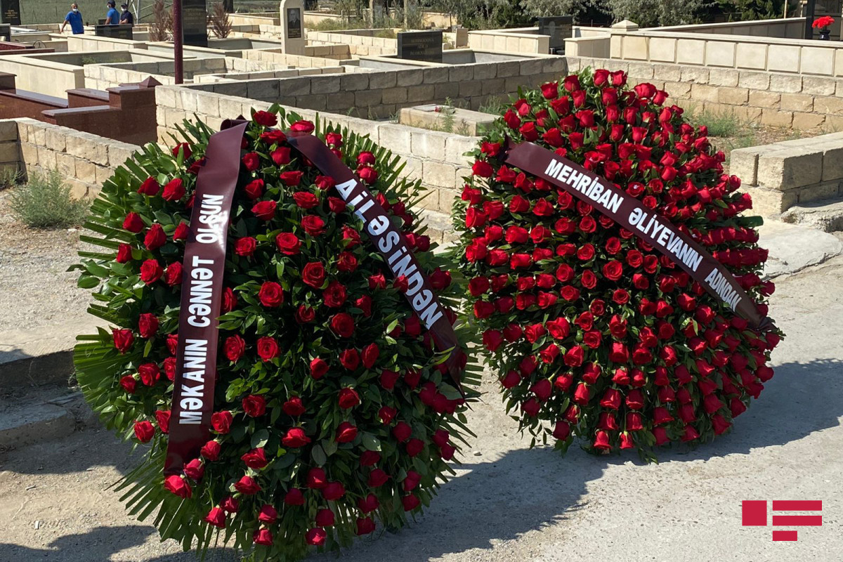 Mehriban Aliyeva sends wreath to funeral ceremony of Yagub Zurufuchu-PHOTO 