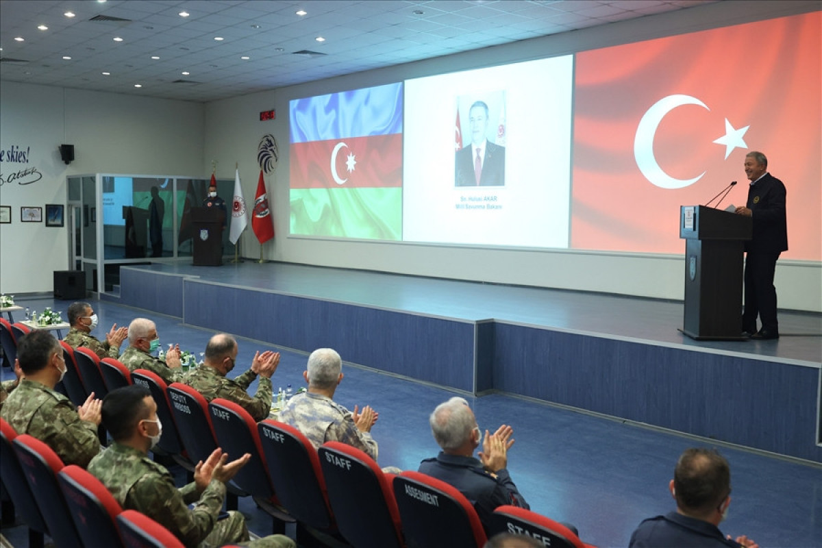 Turkish National Defence Minister Hulusi Akar