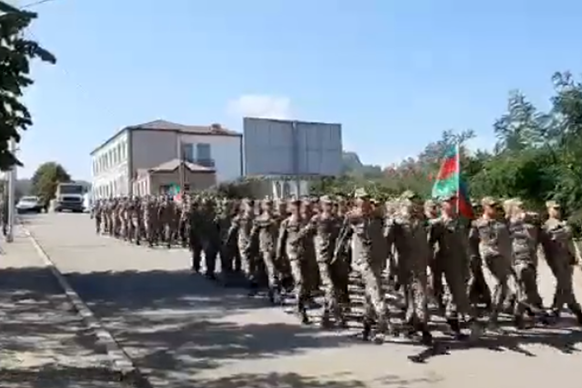 Military march held in Shusha regarding anniversary of liberation of Baku from Armenian-bolshevik occupation-VIDEO 
