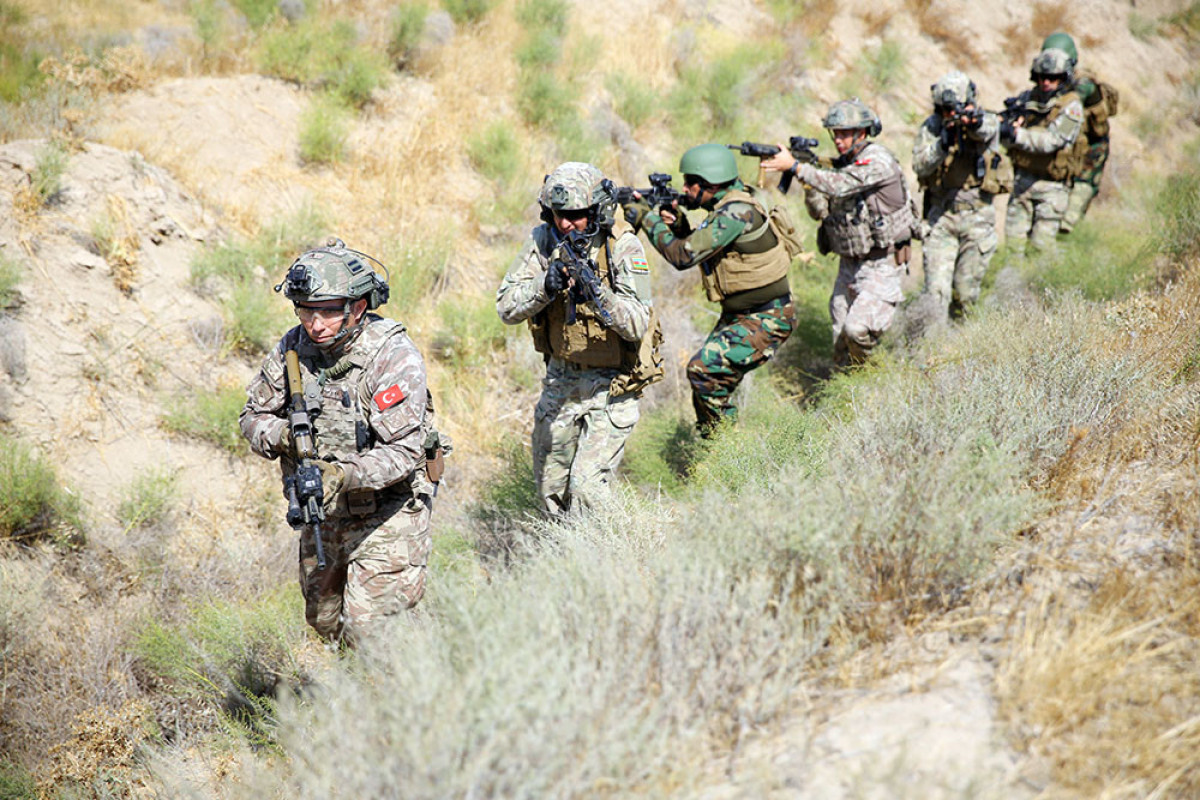 Exercise of Special Forces of Azerbaijan, Turkey, and Pakistan continues