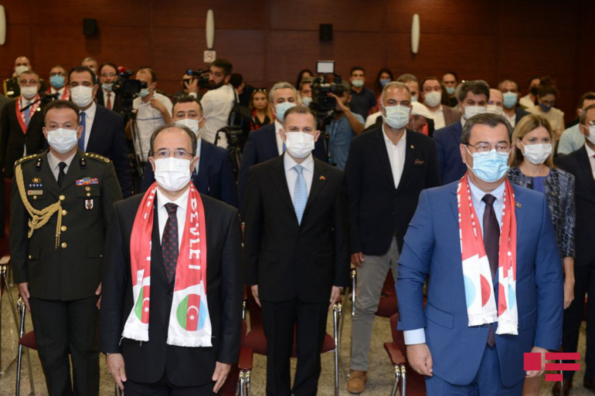 Event held in Turkish embassy on the occasion of anniversary of Baku's liberation