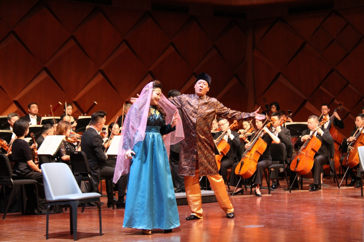 Operetta “The Cloth Peddler” by the great Azerbaijani composer Uzeyir Hajibeyli was once again staged in China