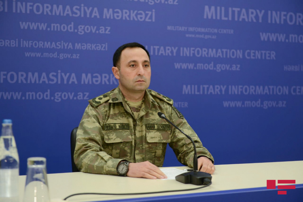 Deputy Chief of the Press Service of the Ministry of Defense, Lieutenant Colonel Anar Eyvazov
