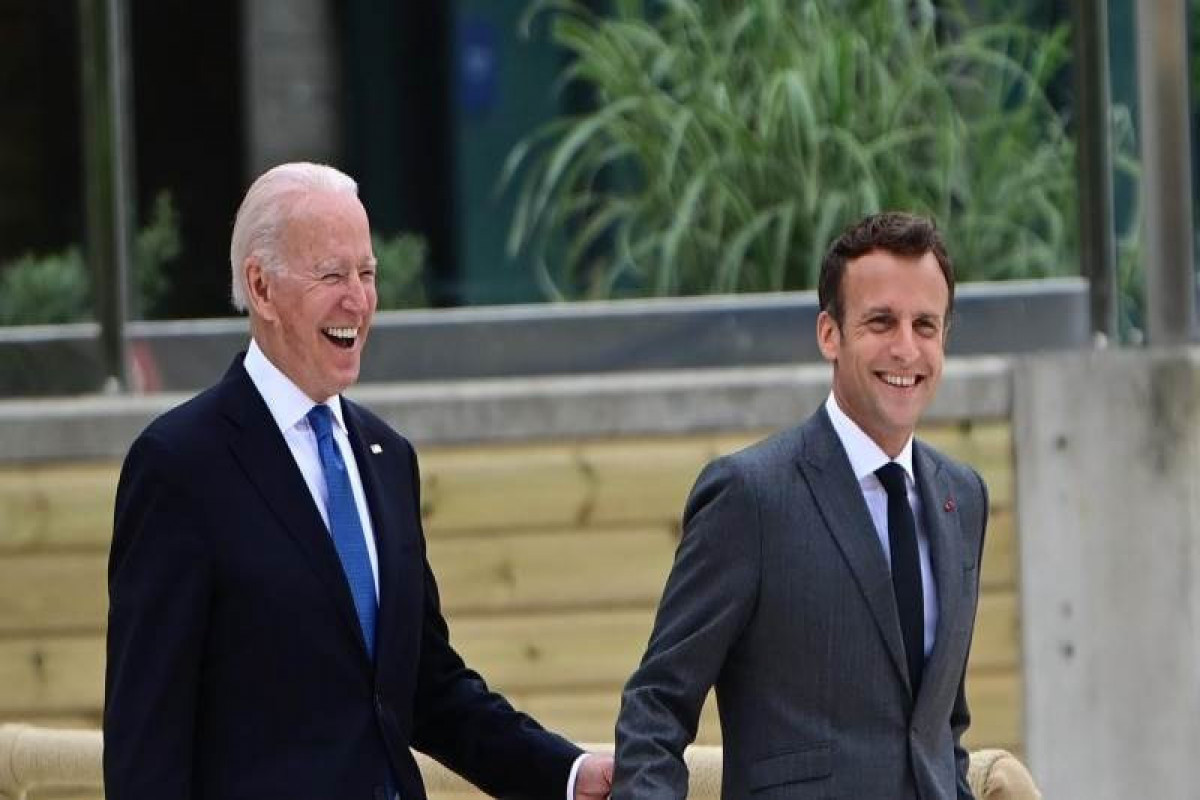Spox: Macron intends to hold talks with Biden