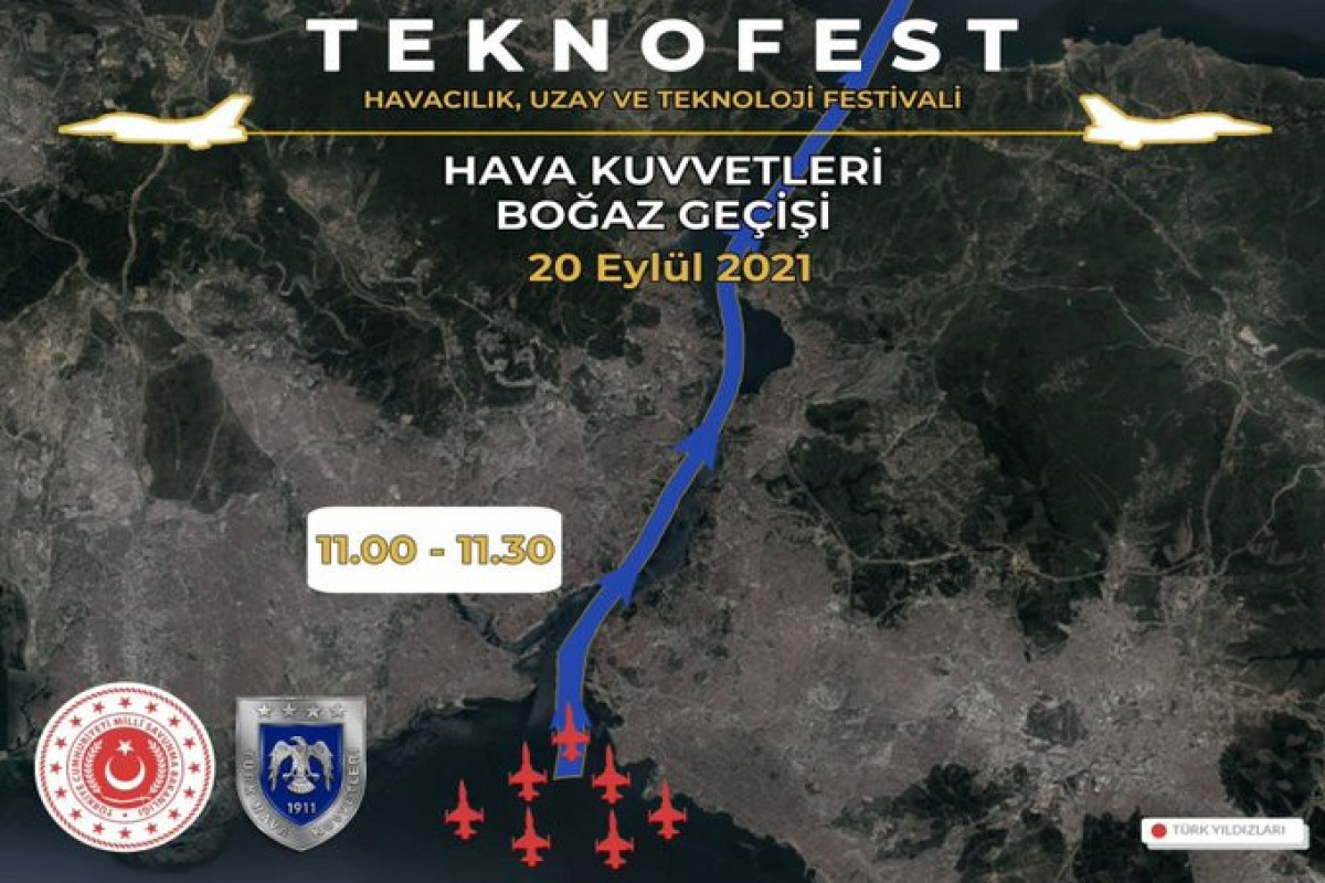 Turkish and Azerbaijani fighters conduct salutation flight over Istanbul Bosphorus-UPDATED 