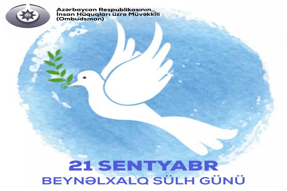 Azerbaijani Ombudsman addressed an appeal to international organizations on International Day of Peace