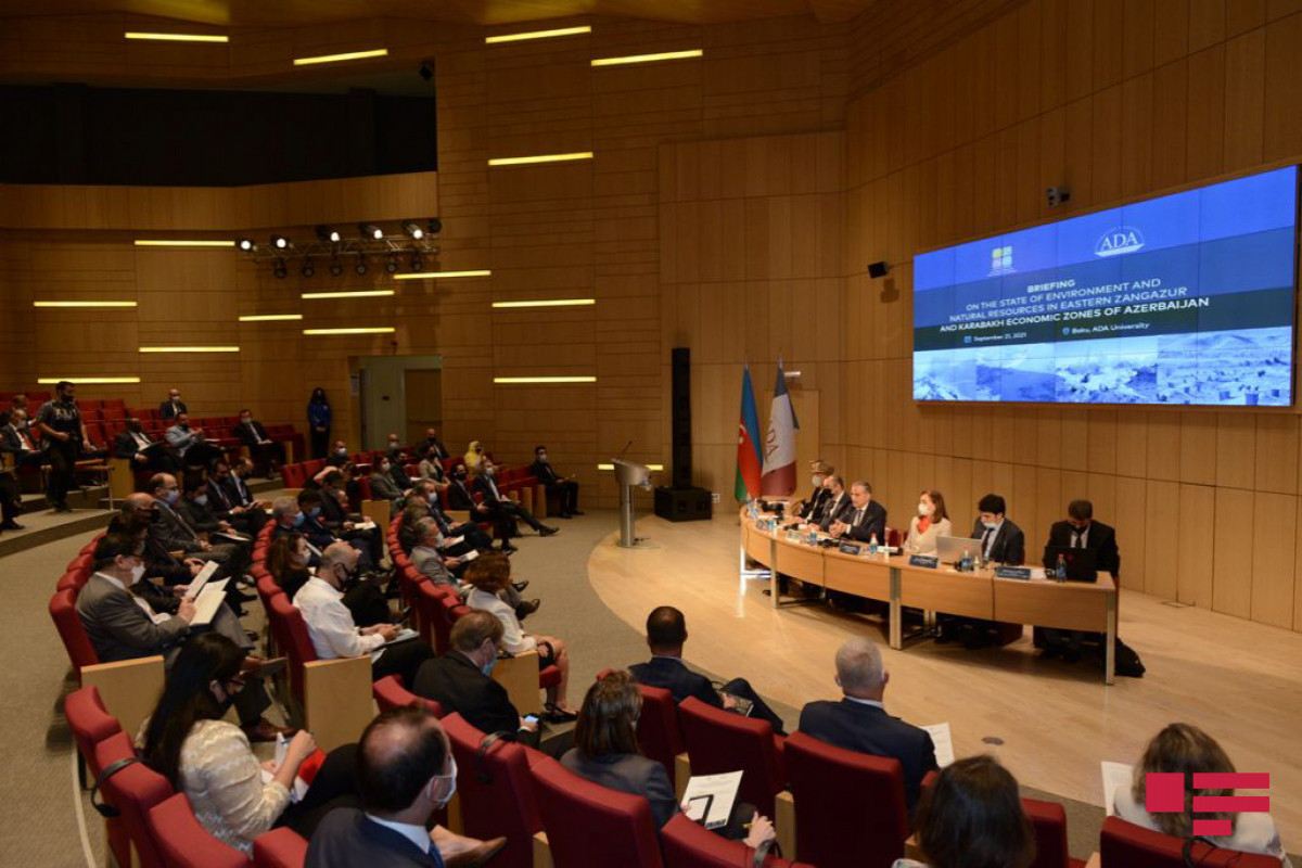 Event on state of environment and natural resources in Eastern Zangazur and Karabakh economic regions held