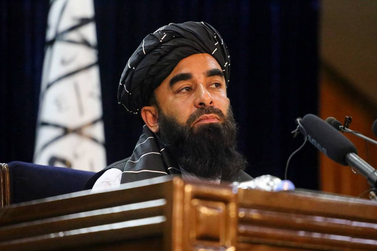 Taliban spokesman Zabihullah Mujahid
