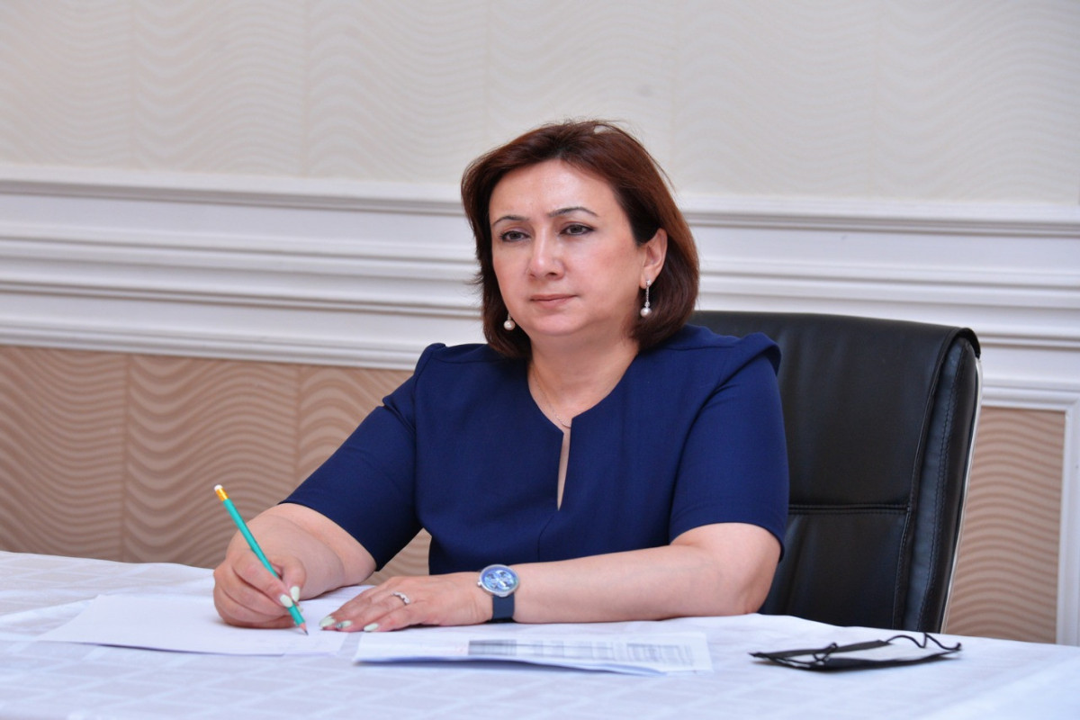 head of Baku City Education Department Mehriban Valiyeva