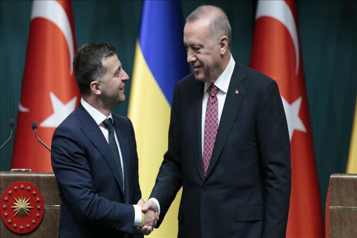 Volodymyr Zelensky, Recep Tayyip Erdogan